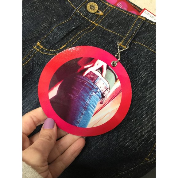 GLO Jeans Jean Shorts Size 3 Juniors NWT - Picture 4 of 7